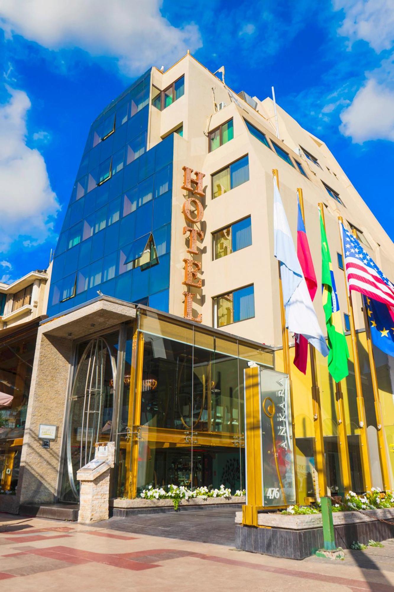 Hotel Restaurante Ankara 비냐델마르 외부 사진